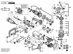 Bosch 0 601 359 061 Gns 14 Wet Grinder 230 V / Eu Spare Parts